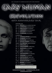 Gary Numan Revolution Tour Poster 2019
